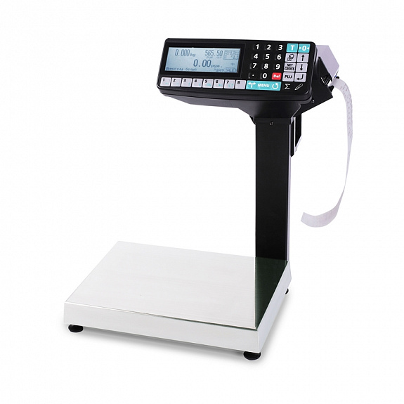Весы с принтером печати этикеток 
